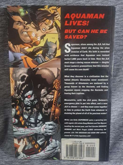 JLA The Obsidian Age Book 1 [ISBN 1563899914](DC Comics)