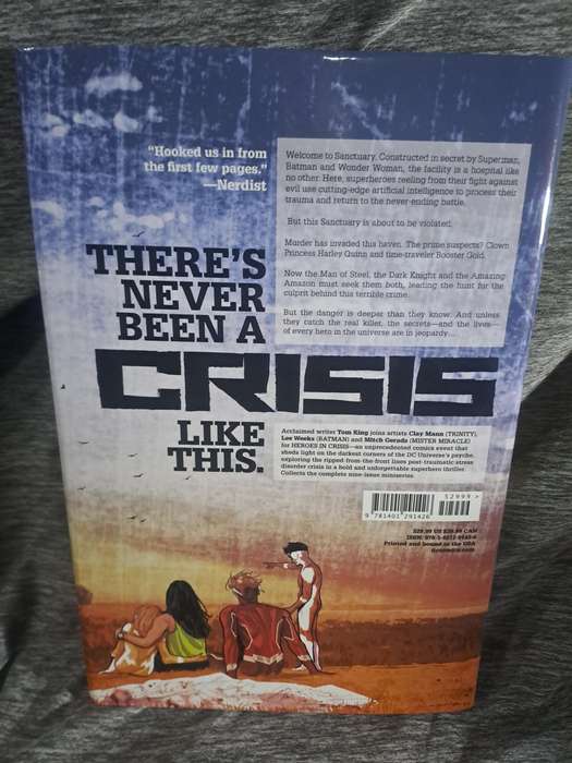 Heroes In Crisis [ISBN 9781401291426](DC Comics)
