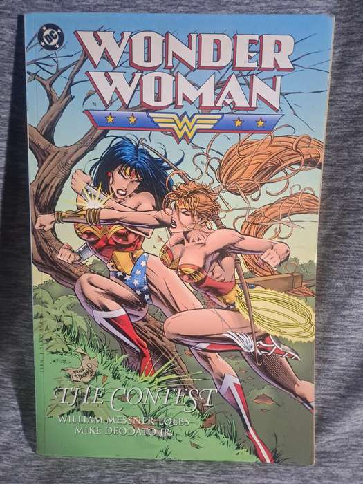 Wonder Woman The Contest [ISBN 1852866373](DC Comics)(slight tear on intro page)