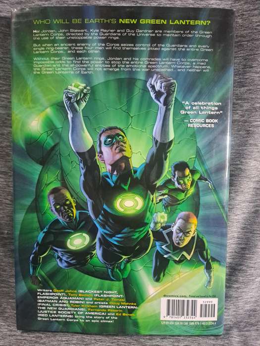 Green Lantern: War Of The Green Lanterns [ISBN 9781401232344](DC Comics)