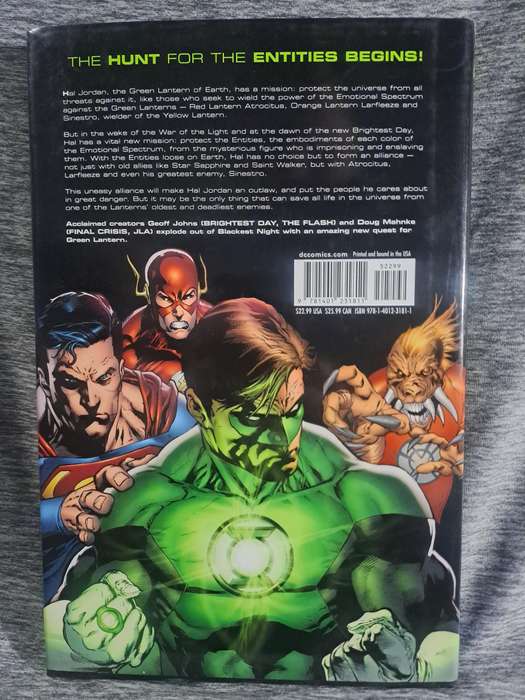 Brightest Day Green Lantern [ISBN 9781401231811](DC Comics)