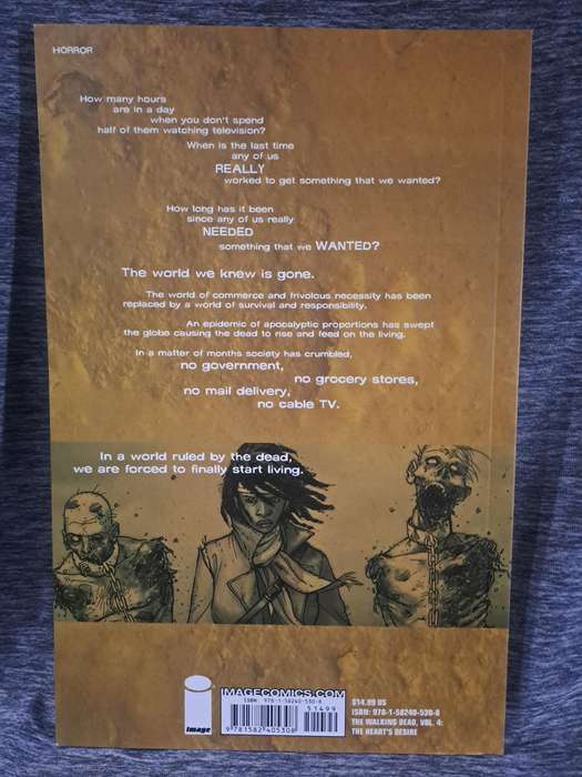 The Walking Dead Vol.4 The Heart's Desire [ISBN 9781582405308](Image Comics)