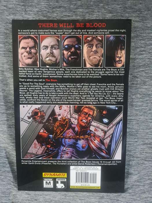 The Boys Vol.3 Good For The Soul [ISBN 9781933305929](Dynamite Entertainment)