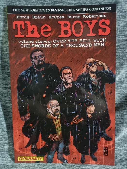 The Boys Vol.11 Over The Hill with The Swords Of A Thousand Men [ISBN 9781606903414](Dynamite)