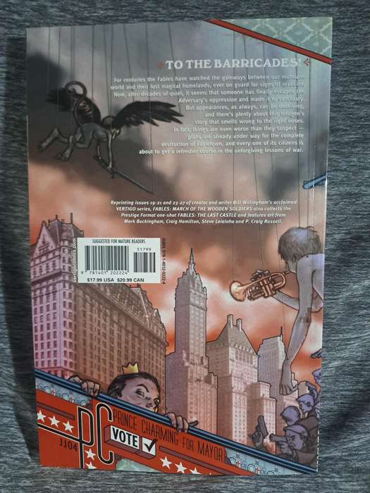 Fables: March Of The Wooden Soldiers Vol.4 [ISBN 9781401202224](Vertigo Comics)
