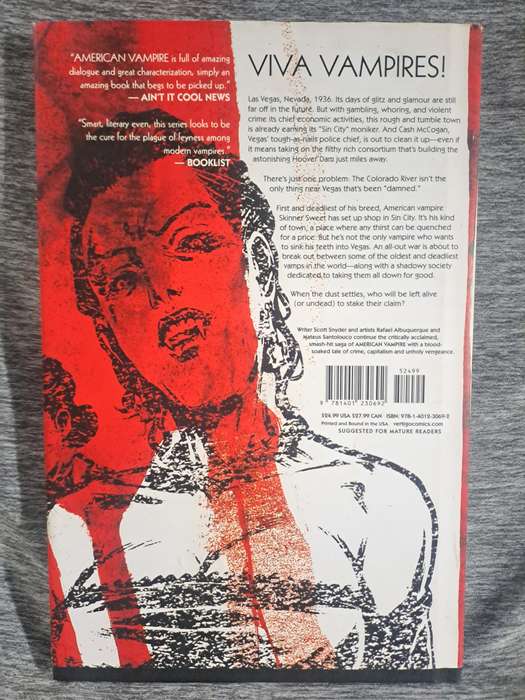American Vampire Vol.2 [ISBN 9781401230692](Vertigo Comics)