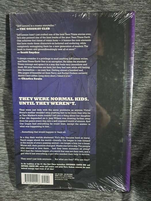 Teen Titans Earth One Vol.1 [ISBN 9781401245566](DC Comics)