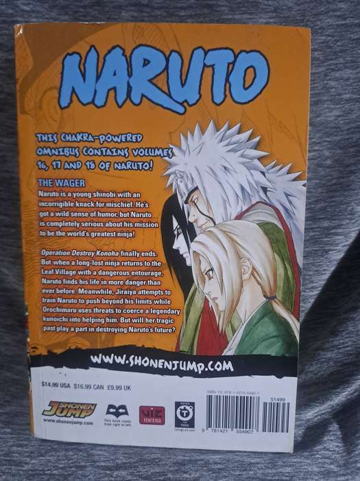 3-In-1 Naruto [ISBN 9781421554907](Viz Media)