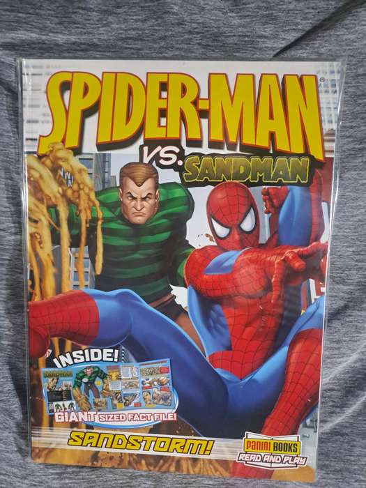 Spider-Man Vs Sandman fact file