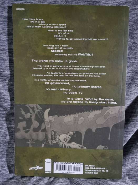 The Walking Dead Vol.19 March To War [ISBN 9781607068181](Image Comics)