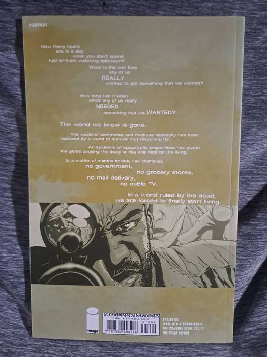 The Walking Dead Vol.7 The Calm Before [ISBN 978152408286](Image Comics)