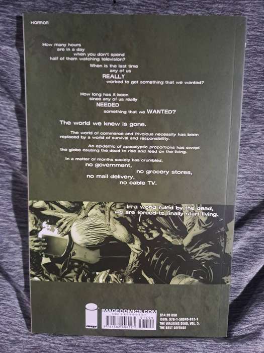 The Walking Dead Vol.5 The Best Defense [ISBN 9871582406121](Image Comics)