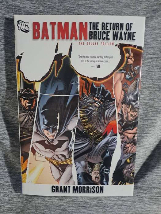 Batman The Return Of Bruce Wayne Deluxe Edition [ISBN 9781401229689](DC Comics)