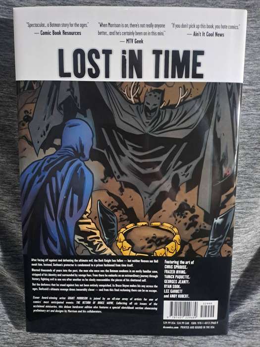 Batman The Return Of Bruce Wayne Deluxe Edition [ISBN 9781401229689](DC Comics)