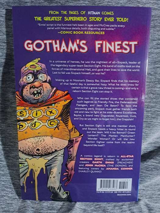 All Star Section Eight [ISBN 9781401263263](DC Comics)