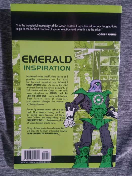 Green lantern In The Brightest Day [ISBN 9781401219864](DC Comics)