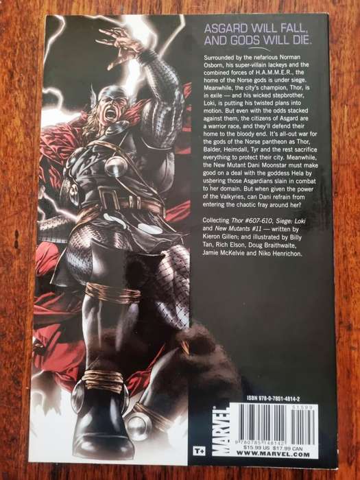 Siege Thor [ISBN 9780785148142] (Marvel)