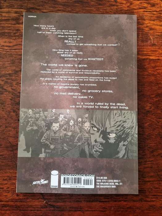 The Walking Dead Vol.27 The Whisper War [ISBN 9781534300521] (Image)