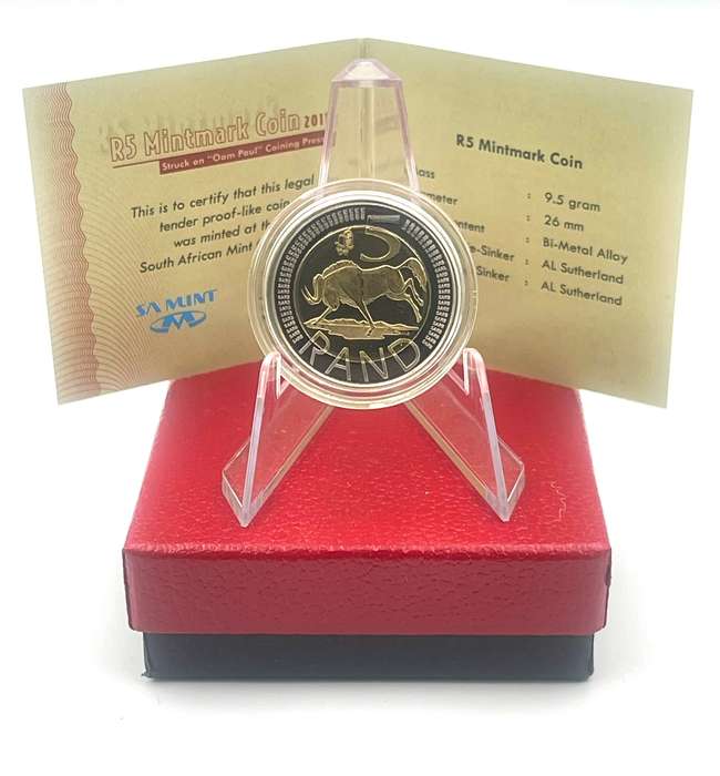 2011 Oom Paul Mintmark R5 *** Mintage ONLY 1734 *** With Certificate in original box