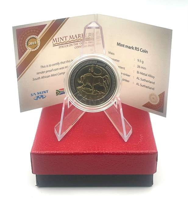 2015 Oom Paul Mintmark R5 *** Mintage ONLY 615 *** With Certificate in original box