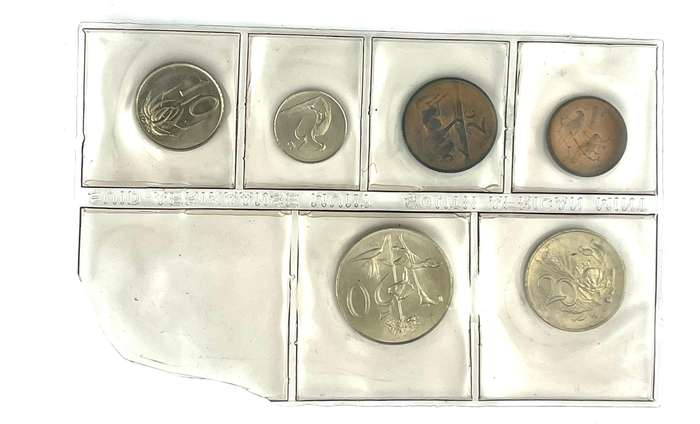 1968 partial uncirculated mint pack set (No R1)