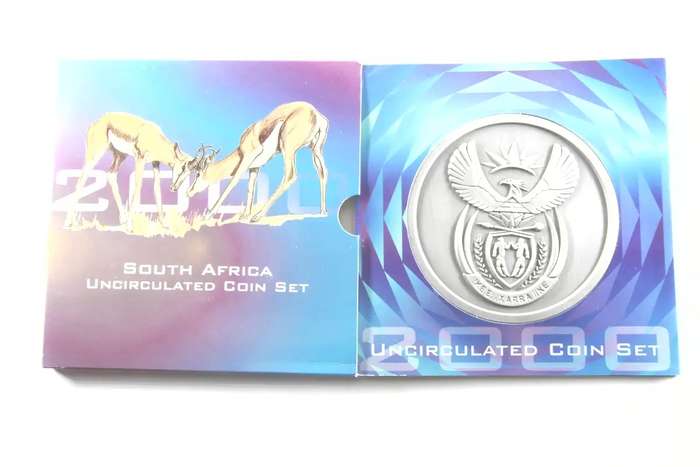 2000 South Africa (UNC) Uncirculated Mint Pack Set - New Coat of Arms