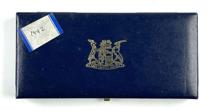 1992 South Africa Proof Coin Set **Mintage ONLY 10263**