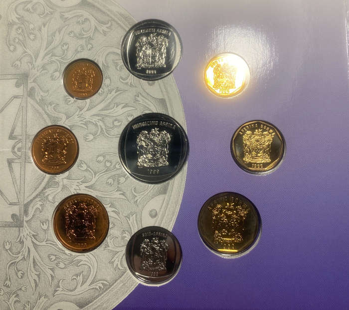 1999 South Africa (UNC) Uncirculated Mint Set * **Mintage ONLY 5,525**