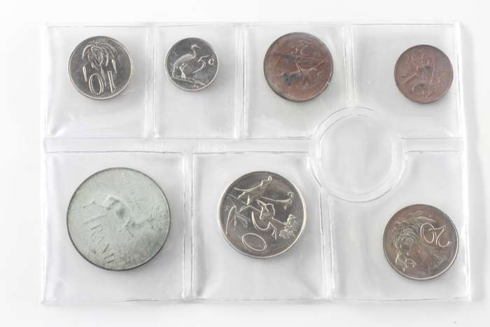 1968 Afrikaans Suid Africa (UNC) Uncirculated Mint Pack Set (Silver R1) * **Mintage ONLY 20,100**