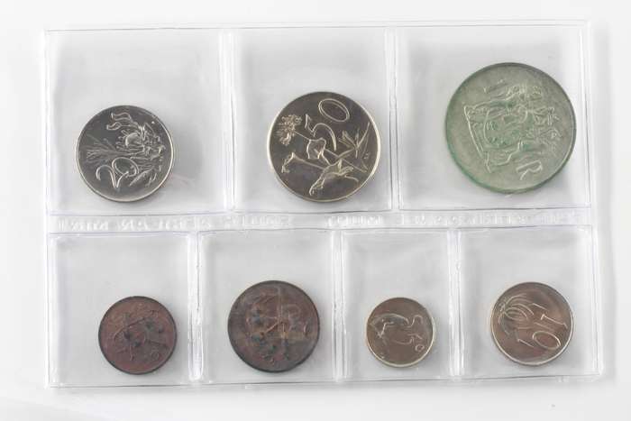 1969 Afrikaans Suid Africa (UNC) Uncirculated Mint Pack Set (Silver R1)* **Mintage ONLY 7,500**