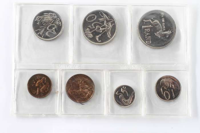 1985 South Africa (UNC) Uncirculated Mint Pack Set  * **Mintage ONLY 10,200**