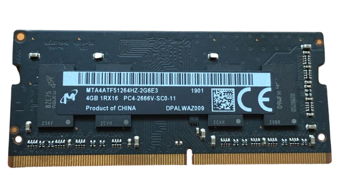 4GB DDR4 SODIMM RAM