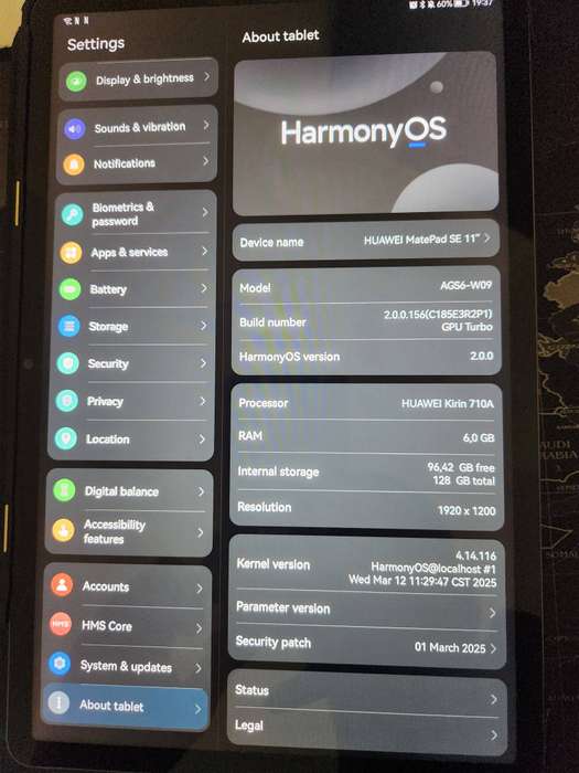 Huawei matepad SE 11