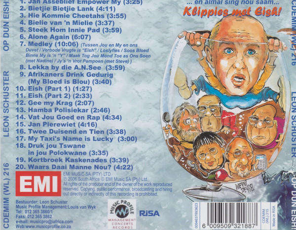 Leon Schuster - Op dun Eish! (Music CD)
