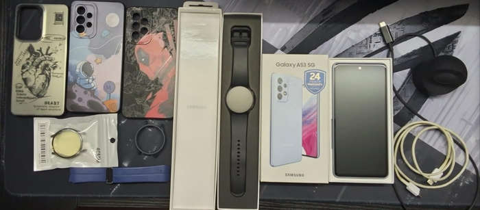 Samsung Galaxy A53 and Galaxy watch 5 combo