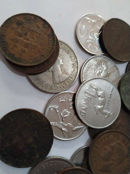 Collectors selection of coins