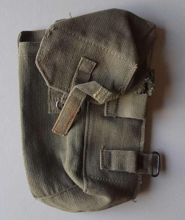 Vintage SADF Webbing Pouch..