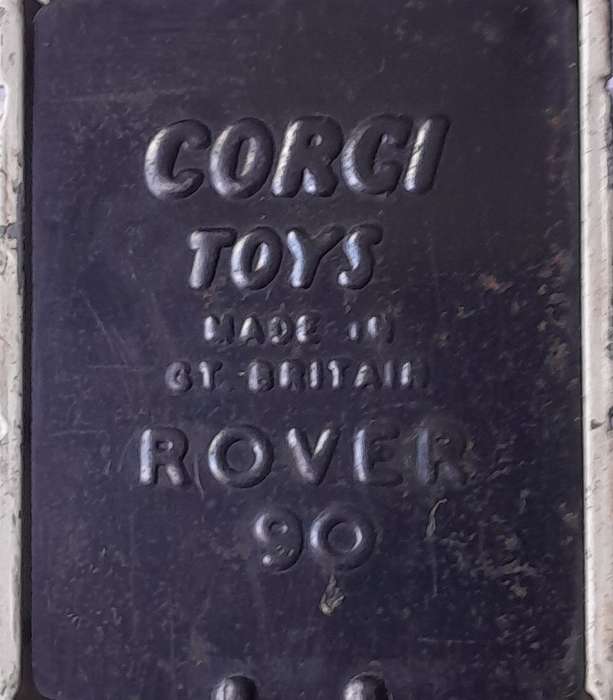 Corgi Toys 204 Rover 90 Saloon In Original Box. 9.9cm.