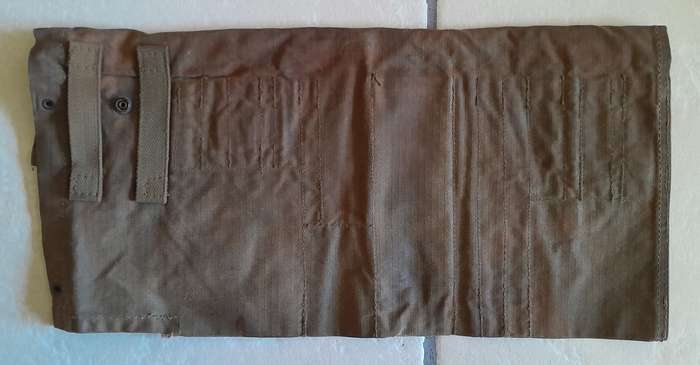 Vintage SADF R4 Rifle Cleaning Kit Holder (Holder Only).