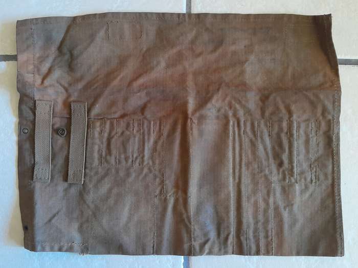 Vintage SADF R4 Rifle Cleaning Kit Holder (Holder Only).
