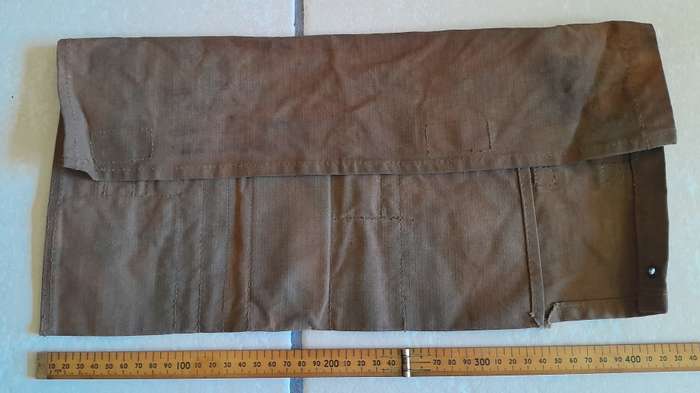 Vintage SADF R4 Rifle Cleaning Kit Holder (Holder Only).