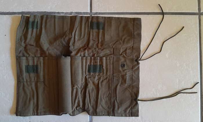Vintage SADF R4 Rifle Cleaning Kit Holder (Holder Only).