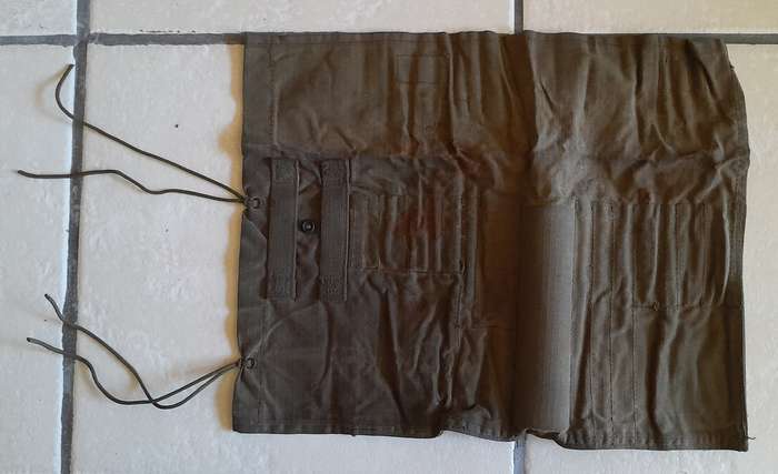 Vintage SADF R4 Rifle Cleaning Kit Holder (Holder Only).