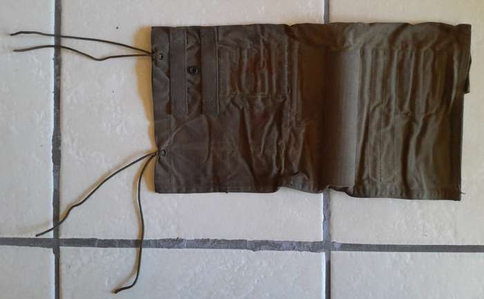 Vintage SADF R4 Rifle Cleaning Kit Holder (Holder Only).