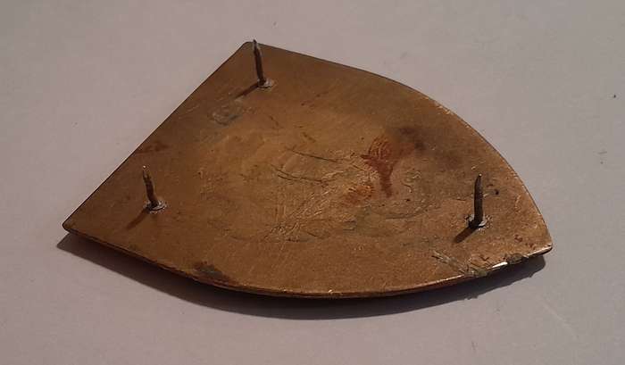 SADF 1 Construction Regiment Shoulder Flash.  Pins Intact.