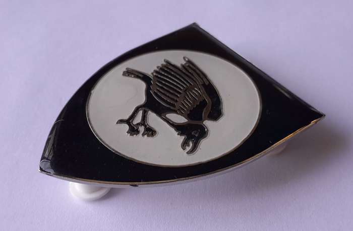 SADF 31/201 Battalion Shoulder Flash.  All Pins Intact.