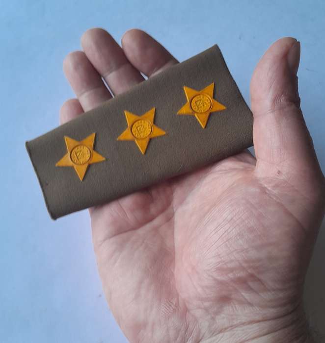 SADF Captain Rank Shoulder Board.