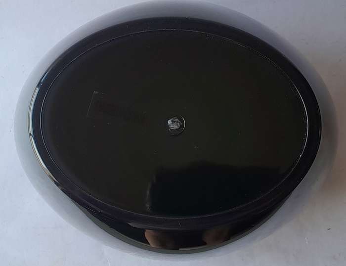 Vintage Luc Belaire Black Lucite Ice Bucket (Medium). 26.5cm.