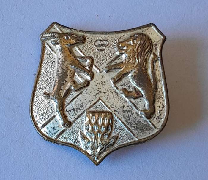 Pretoria Highlanders Badge.  No Lugs.