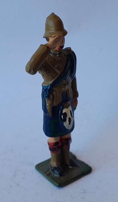 Boer War Black Watch Lead Figurine.  6cm